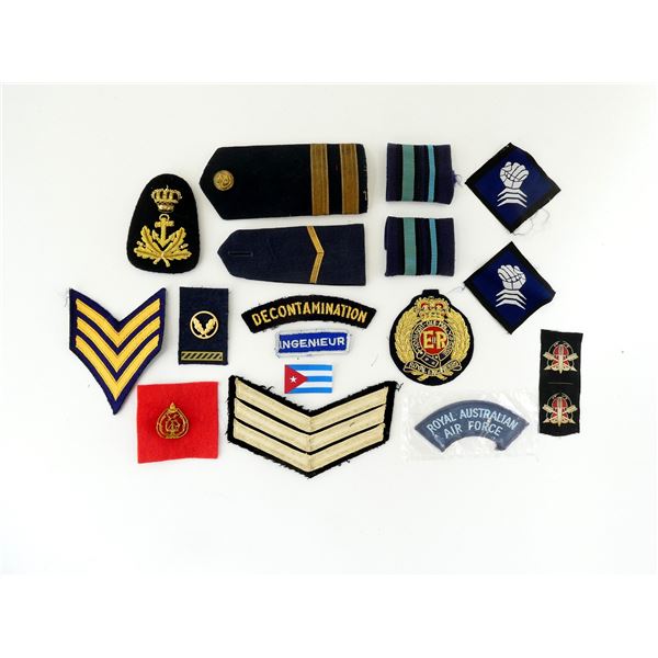 ASSORTED MILITARY BADGE LOT