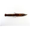 Image 1 : UNKNOWN MILITARY STYLE FIGHTING / SURVIVAL KNIFE