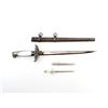 Image 1 : REPRODUCTION GERMAN DIPLOMATIC OFFICIALS DAGGER WITH MINIATURE DAGGER LOT