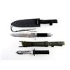 Image 2 : ASSORTED MILITARY STYLE SURVIVAL KNIFE LOT