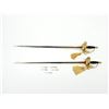 Image 4 : SPANISH CUP-HILT SWORD DISPLAY / WALL HANGER