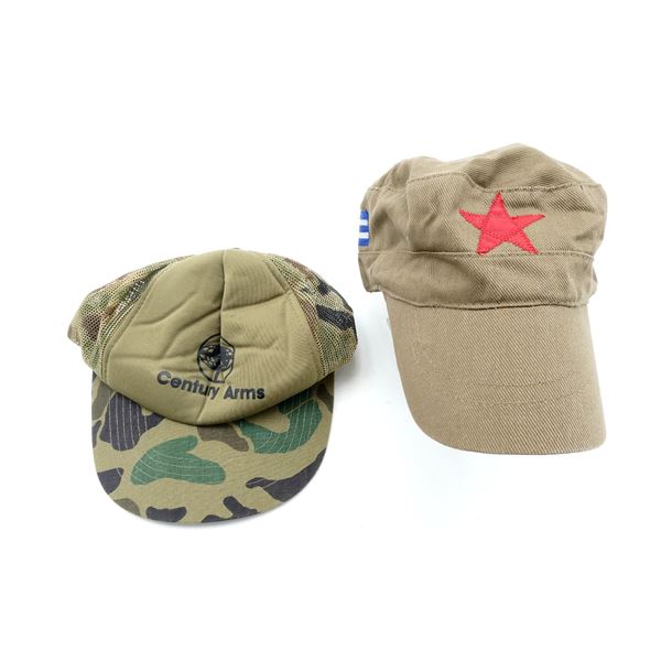 U.S. / CUBAN BASEBALL CAP LOT
