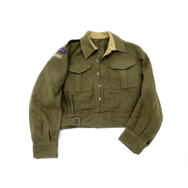 WWII CANADIAN RCAMC BATTLE DRESS TUNIC