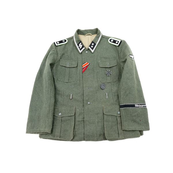 REPRODUCTION GERMAN RIFLE REGIMENT SS POLICE DIVISION OBERSCHARFUHRER TUNIC