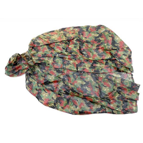 SWISS MILITARY M90 ALPENFLAGE CAMO PONCHO
