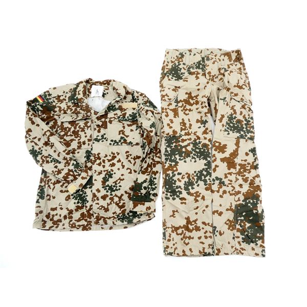 GERMAN MILITARY TRUPENVERSUCH TRIALS CAMO PATTERN UNIFORM