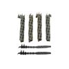 Image 1 : WWII GERMAN MILITARY MG 34/42 LINK BELTS AND POST-WWII STARTER TABS LOT