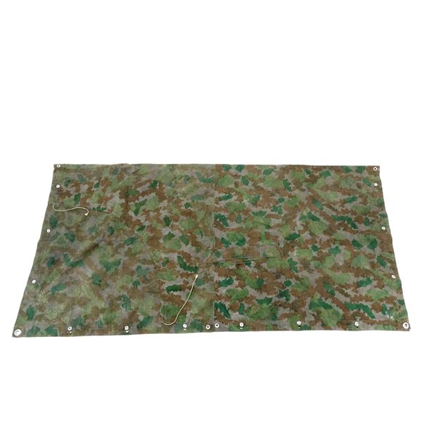 LATE 1950'S / 1960'S EAST GERMAN CAMO ZELTBAHN PONCHO
