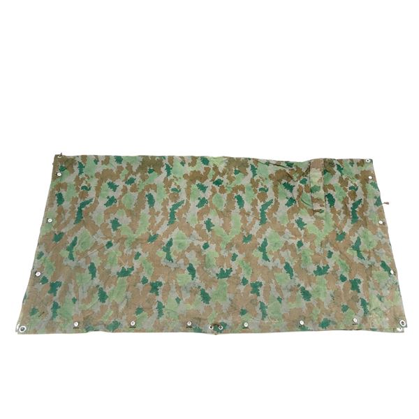 LATE 1950'S / 1960'S EAST GERMAN CAMO ZELTBAHN PONCHO