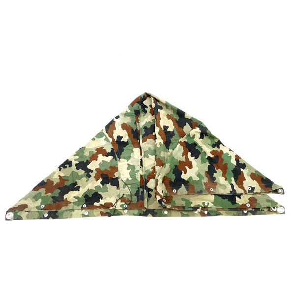 YUGOSLAVIAN M93 CAMO ZELTBAHN PONCHO