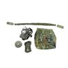 Image 2 : GERMAN BUNDESWEHR GAS MASK, FILTER, ETC. LOT