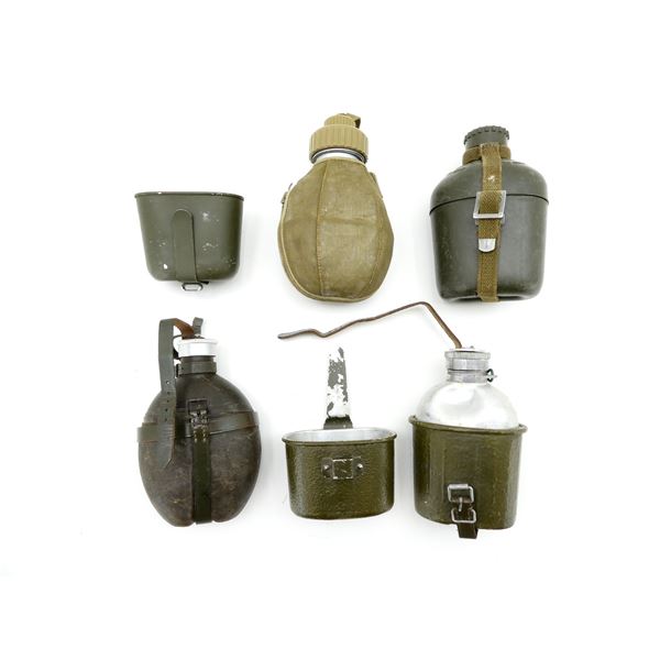 ASSORTED WEST GERMAN / BUNDESWEHR CANTEENS AND MESS KIT LOT