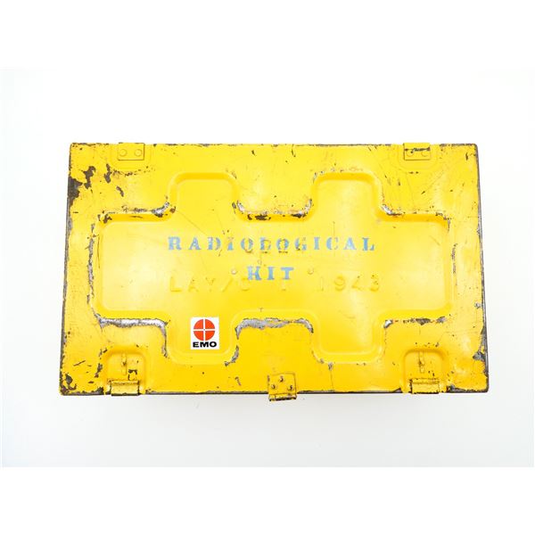 WWII UNKNOWN MILITARY METAL CRATE