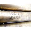 Image 4 : WWII U.S. MILITARY 40MM BOFORS BRASS SHELL CASINGS AND CLIP LOT