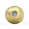 Image 3 : WWI BRITISH NAVY 4 INCH MK IV GUN BRASS SHELL CASING