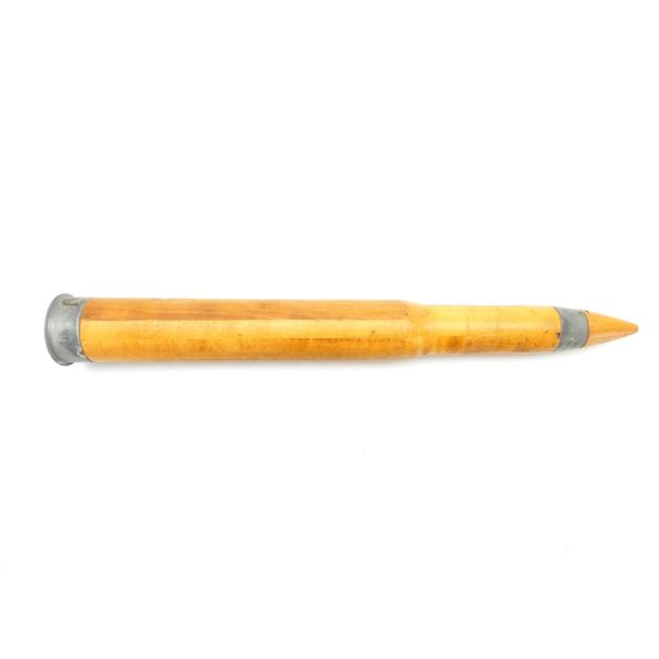 WWII U.S. NAVY 3" .50 CAL. TRAINING ROUND INERT