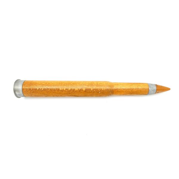 WWII U.S. NAVY 3" .50 CAL. TRAINING ROUND INERT