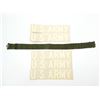 Image 1 : U.S. MILITARY PISTOL BELT AND STICKERS LOT