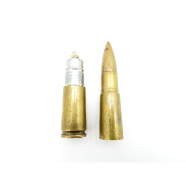 WWII BRITISH MILITARY 1/2" VICKERS TRENCH ART LIGHTER