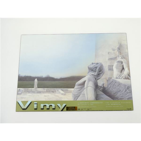 "VIMY" DRY MOUNTED PRINT