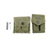 Image 1 : WWII U.S. MILITARY MAG POUCHES AND OILER LOT