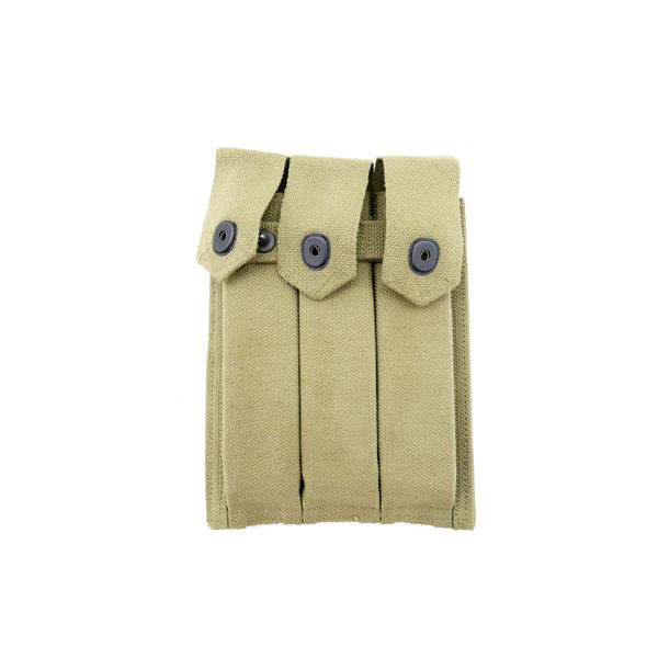WWII U.S. MILITARY THOMPSON .45 ACP MAG POUCH