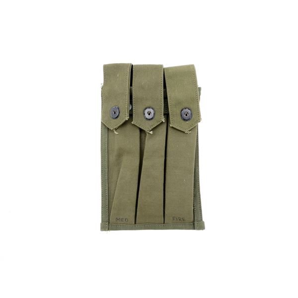 U.S. MILITARY M3 .45 ACP GREASE GUN MAG POUCH