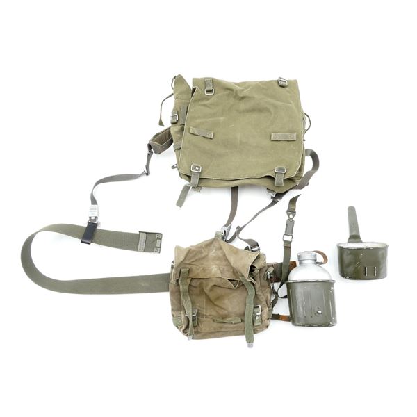 ASSORTED BUNDESWEHR WEBBING / FIELD GEAR LOT