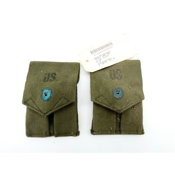 U.S. MILITARY 1911 .45 MAGAZINE POUCH LOT