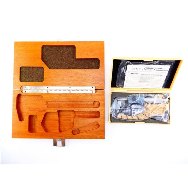 MITUTOYO DIGITAL MICROMETER, ETC. LOT