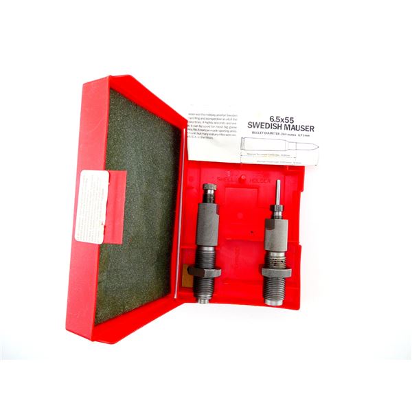 HORNADY 6.5X55MM SCANDINAVIAN RELOADING DIES