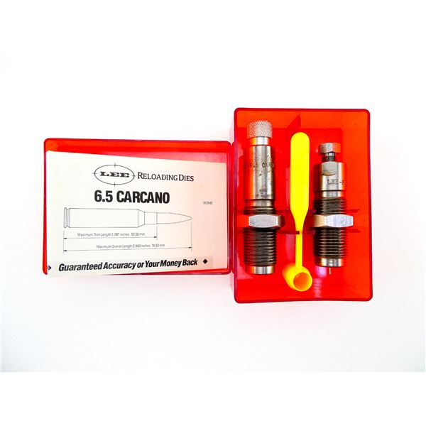 LEE 6.5 CARCANO RELOADING DIES