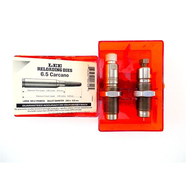 LEE 6.5 CARCANO RELOADING DIES
