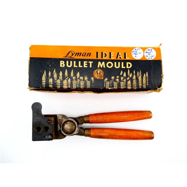 LYMAN .311" DIA. BULLET MOLD WITH HANDLES LOT