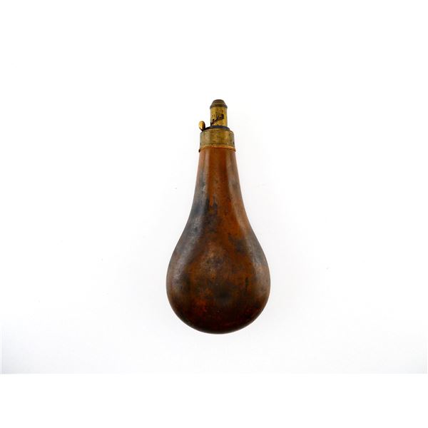 ANTIQUE DIXON & SONS POWDER FLASK