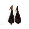 Image 2 : ASSORTED LEATHER SHOT / POWDER FLASK LOT