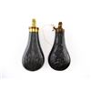 Image 1 : ASSORTED ANTIQUE POWDER FLASK LOT