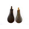 Image 1 : ASSORTED ANTIQUE POWDER FLASK LOT