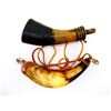 Image 2 : ASSORTED BLACK POWDER HORN LOT