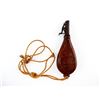 Image 1 : VINTAGE LEATHER SHOT / POWDER FLASK