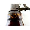 Image 6 : VINTAGE LEATHER SHOT / POWDER FLASK