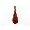 Image 2 : VINTAGE LEATHER SHOT / POWDER FLASK