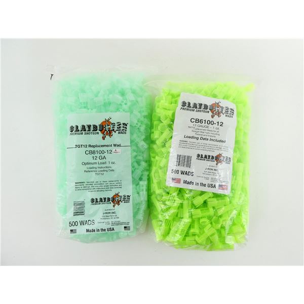 ASSORTED CLAYBUSTER 12 GAUGE WADS LOT