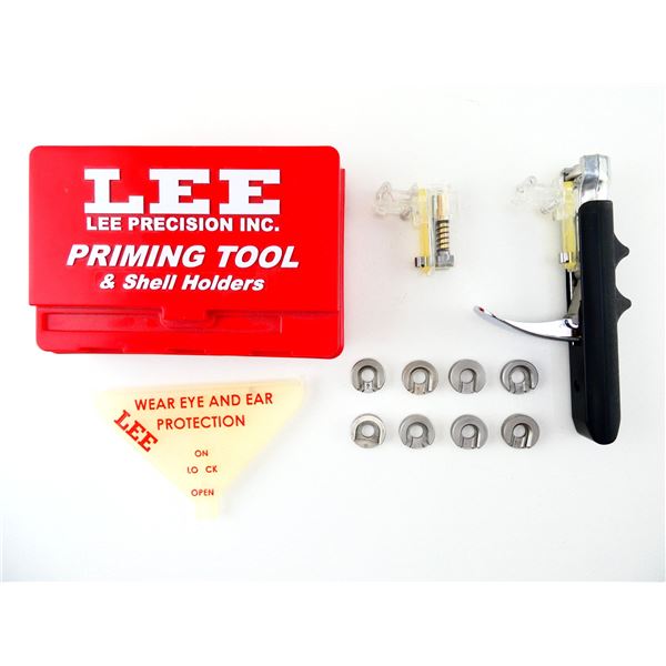 LEE NEW AUTO PRIME PRIMING TOOL KIT AND SHELL HOLDERS LOT