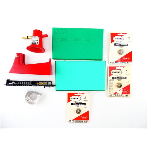 ASSORTED RELOADING ACCESSORIES LOT