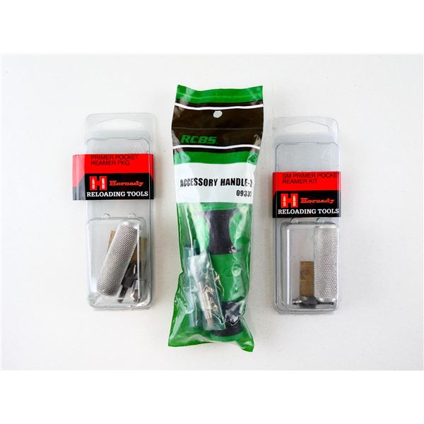 ASSORTED RELOADING ACCESSORIES LOT