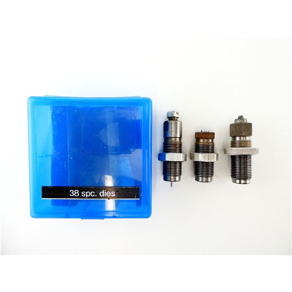 ASSORTED .38 SPL RELOADING DIES