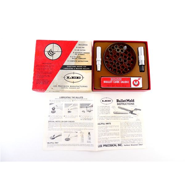 LEE .357" DIA. BULLET LUBRICATING AND RESIZING KIT