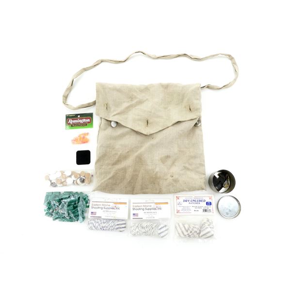 ASSORTED BLACK POWDER ACCESSORIES LOT