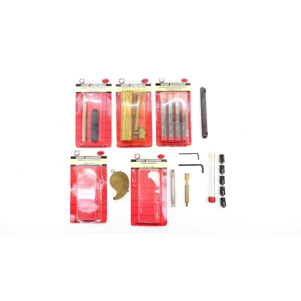 ASSORTED BLACK POWDER ACCESSORIES LOT
